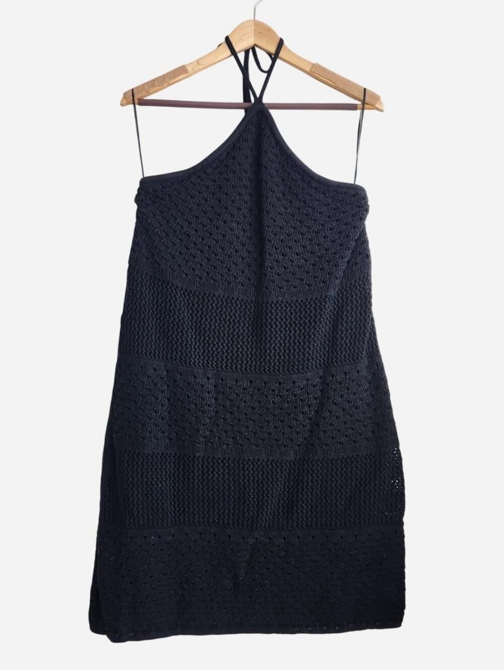 100% Cotton Knit Halter Dress